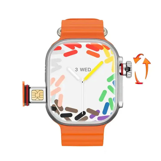 CDS9 Ultra Rotating Camera 4G Android Amoled Smart Watch